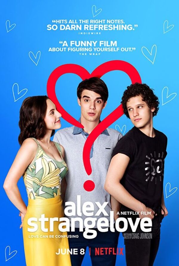 Gay Movie : ALEX STRANGELOVE 2018