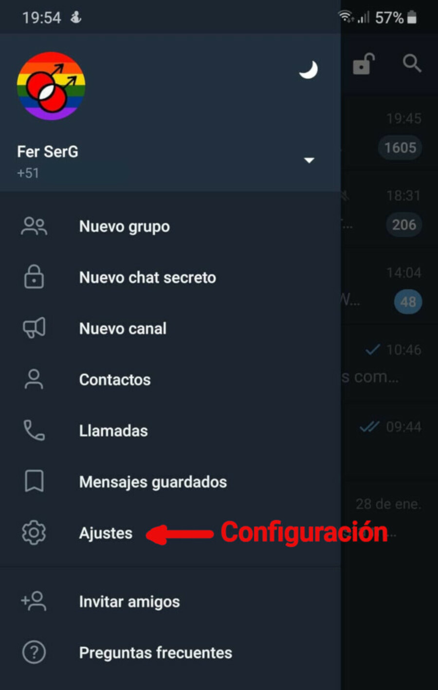 Post Estoy en TELEGRAM ademas puedes ser anonimo